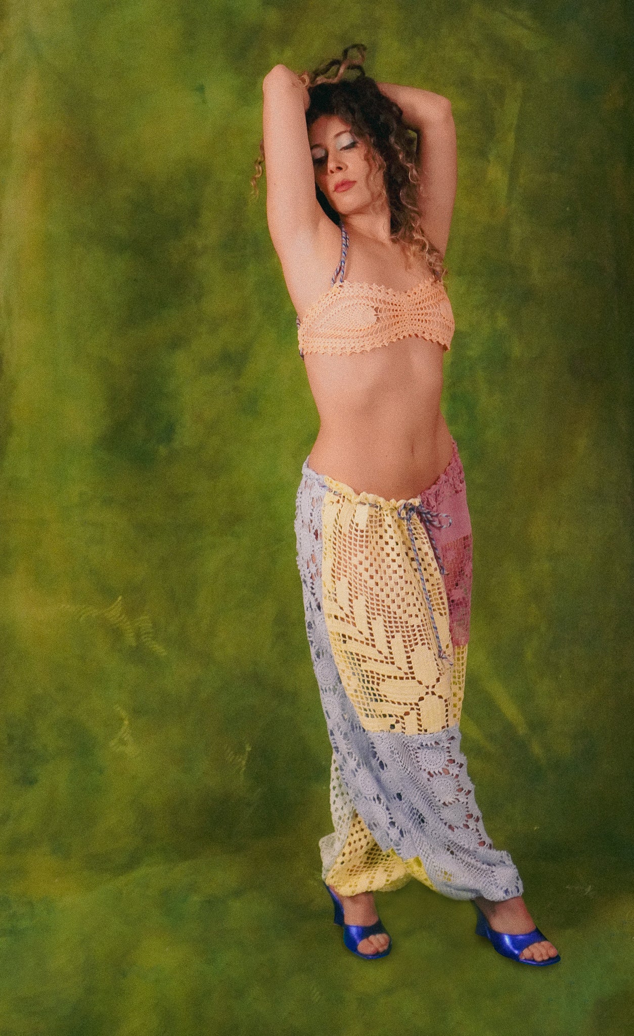 patchwork pants