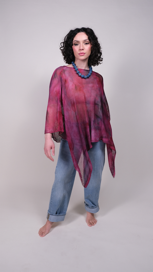 ice dyed rectangle top