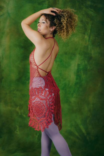 the red dress