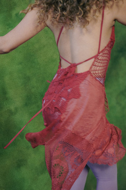 the red dress